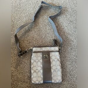 Coach Women’s Grey Crossbody Purse
